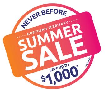 NT summer on sale - save up to $1000